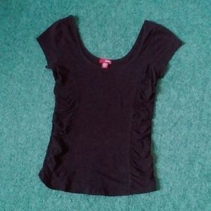 Black form fitting Tee